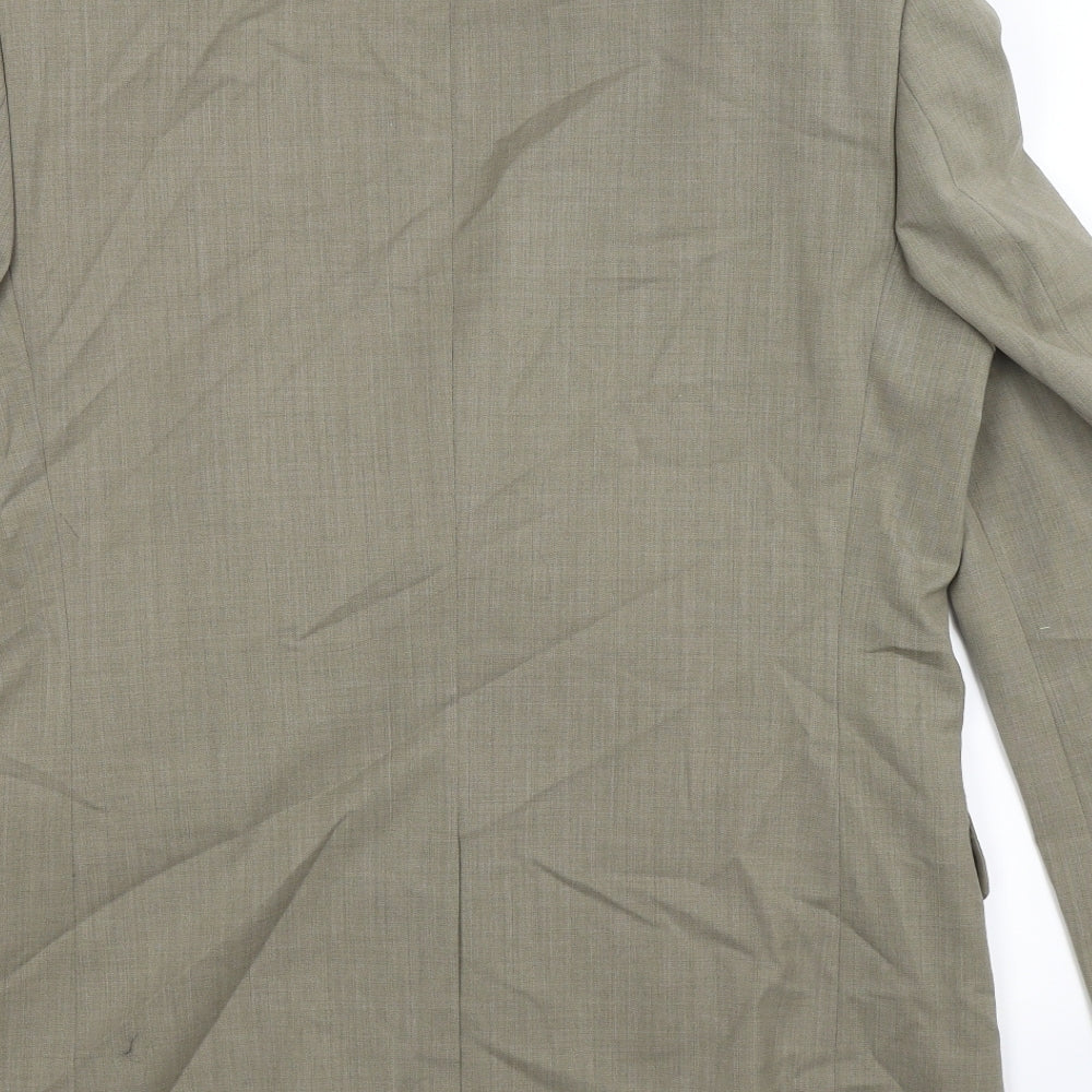 BHS Mens Green Jacket Suit Jacket Size 38