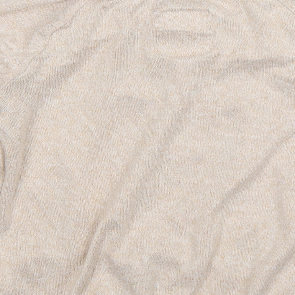 TU Girls Beige Knit Pullover Jumper Size 10-11 Years