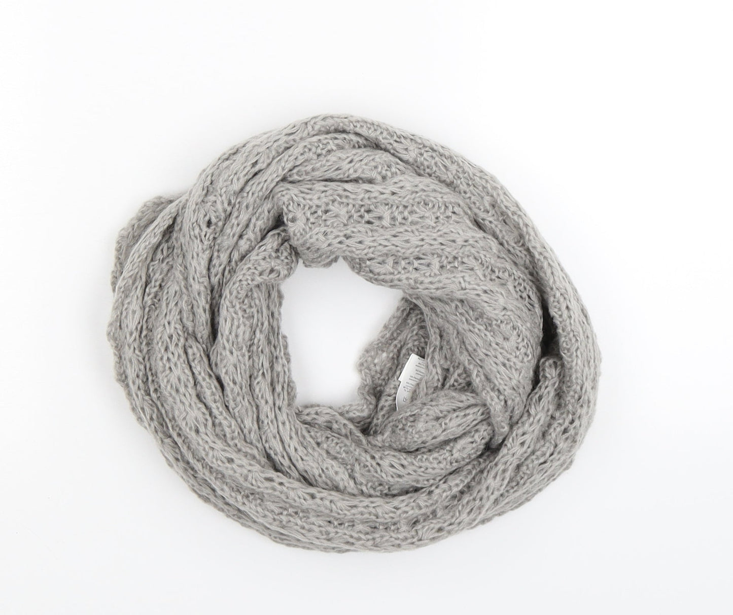 Avon Womens Grey Knit Shawl/Wrap