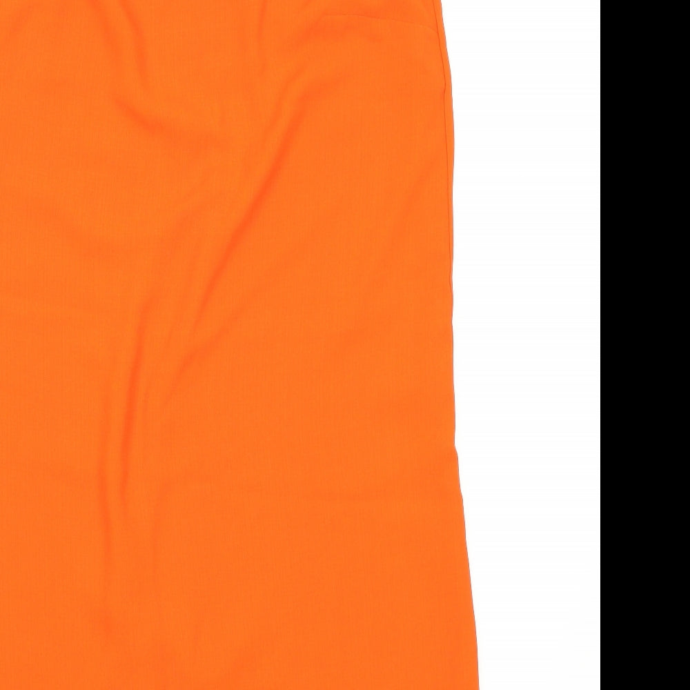 New Look Womens Orange Camisole Blouse Size 10