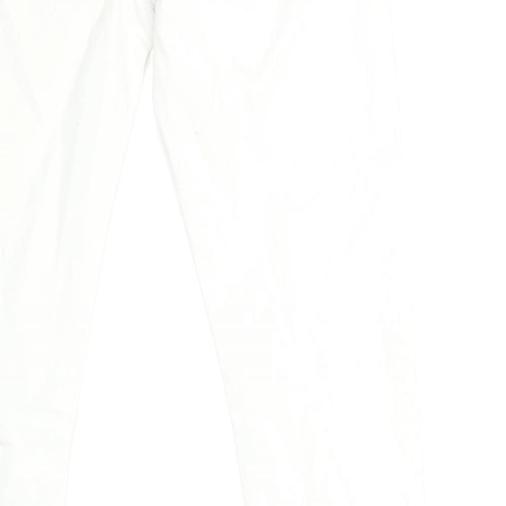 Denim & Co. Womens White Jegging Jeans Size 8