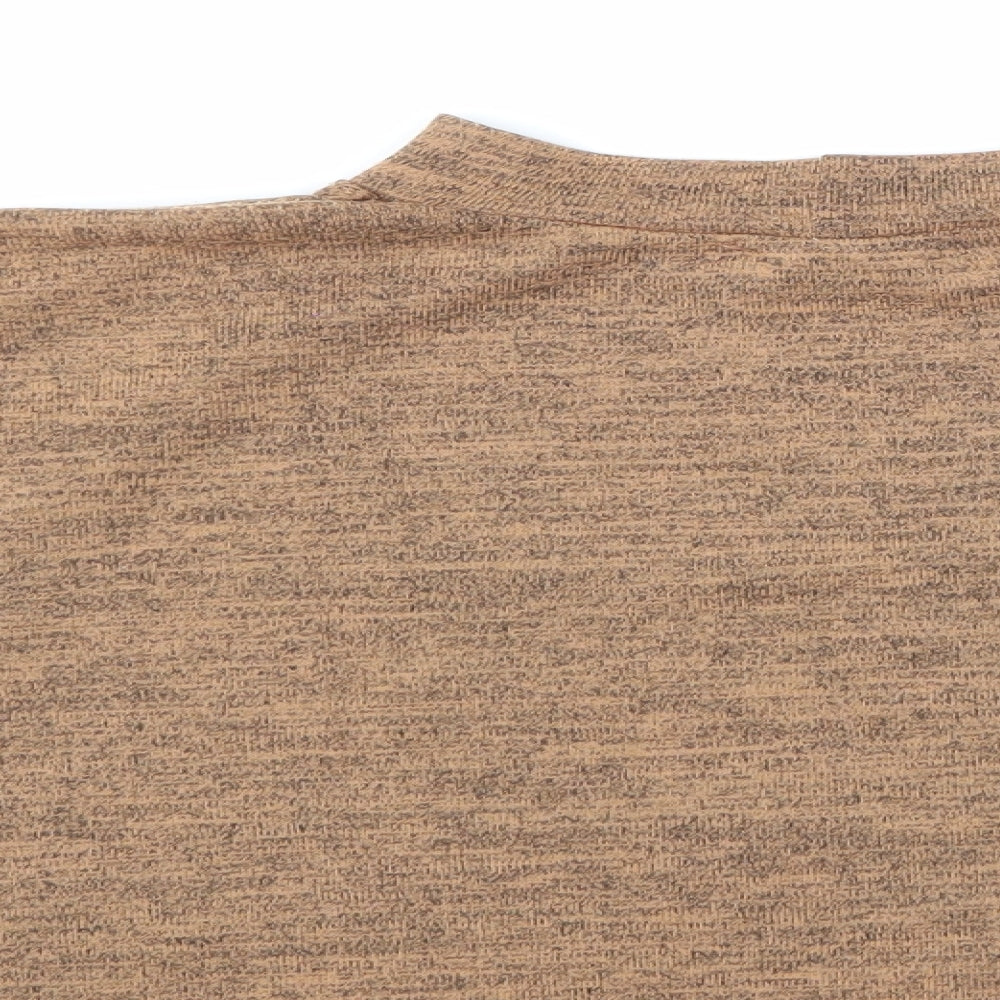 I SAW IT FIRST Womens Brown Pullover Jumper Size 10