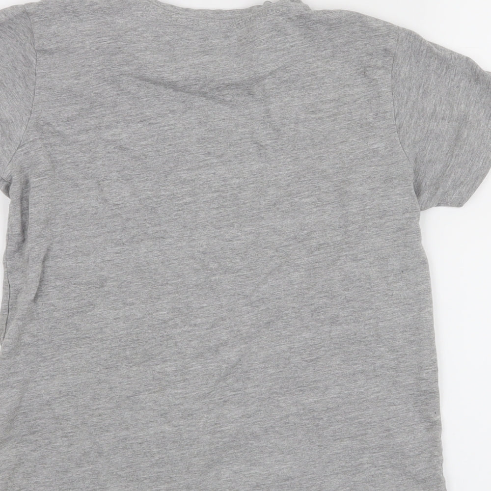Primark Boys Grey Basic T-Shirt Size 9-10 Years