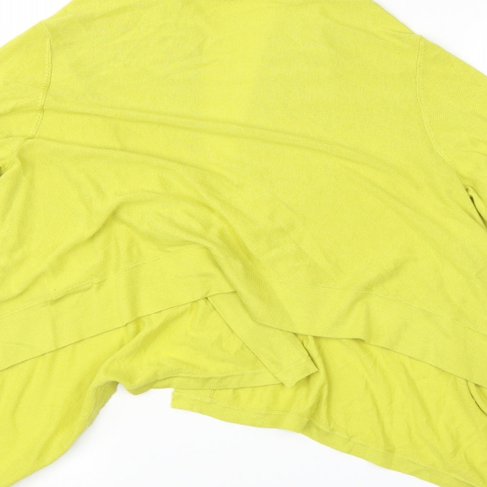 Precis Womens Yellow Cardigan Jumper Size L