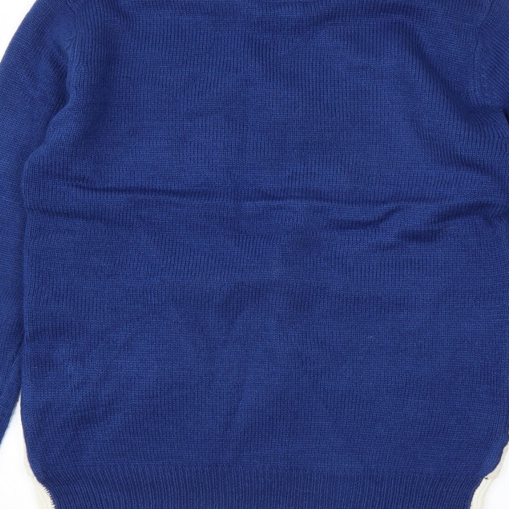 Primark Womens Blue Pullover Jumper Size S