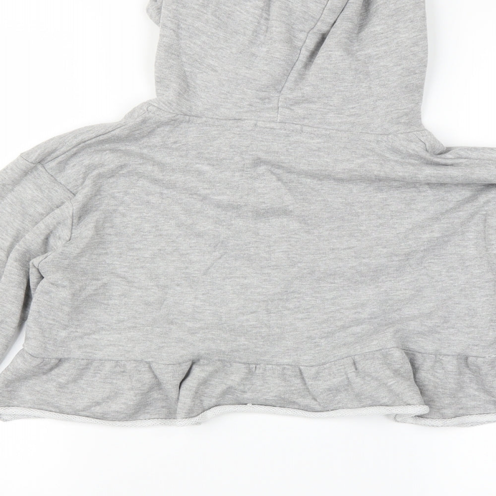 PRETTYLITTLETHING Womens Grey Pullover Jumper Size 10