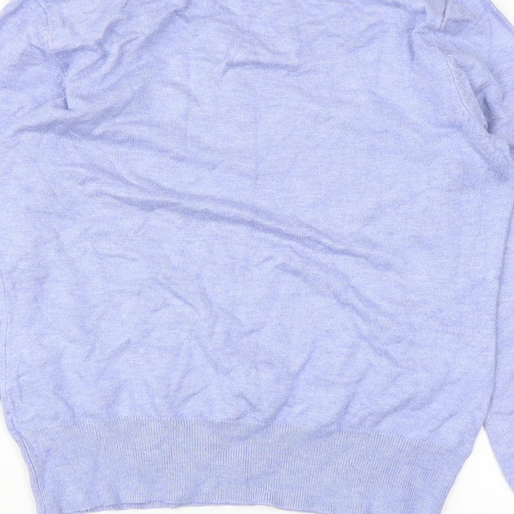 M&Co Womens Blue Pullover Jumper Size 12