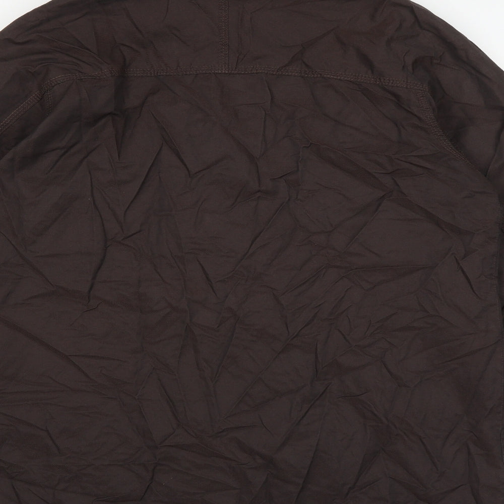 Taylor & Wright Mens Brown Pea Coat Coat Size M