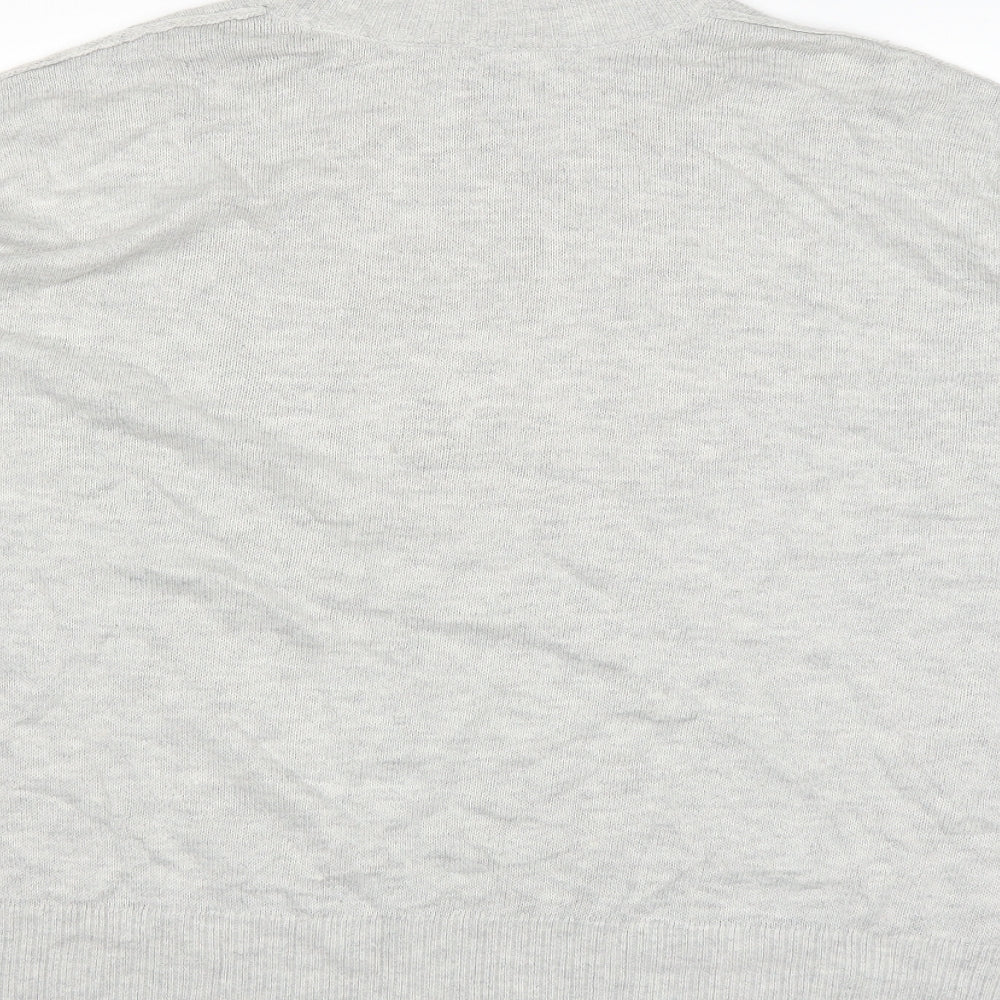 H&M Womens Grey Pullover Jumper Size M