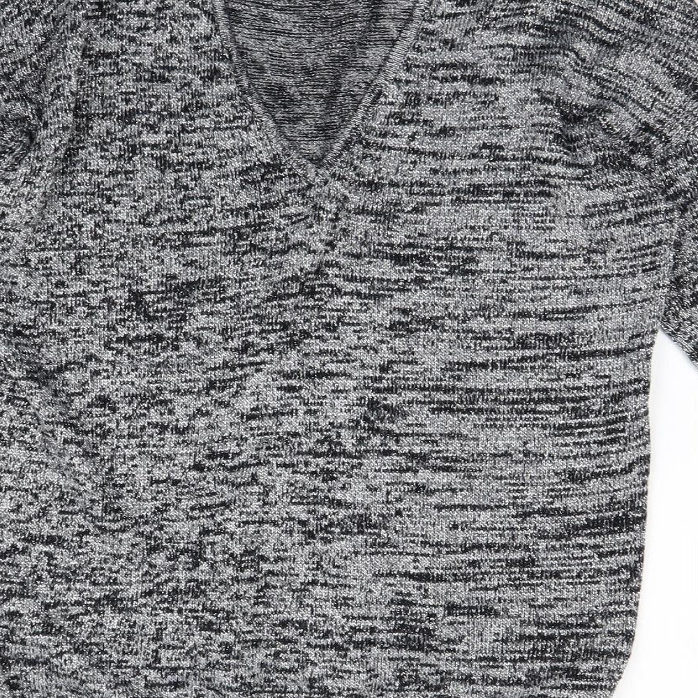 definitions Womens Grey Pullover Jumper Size 12