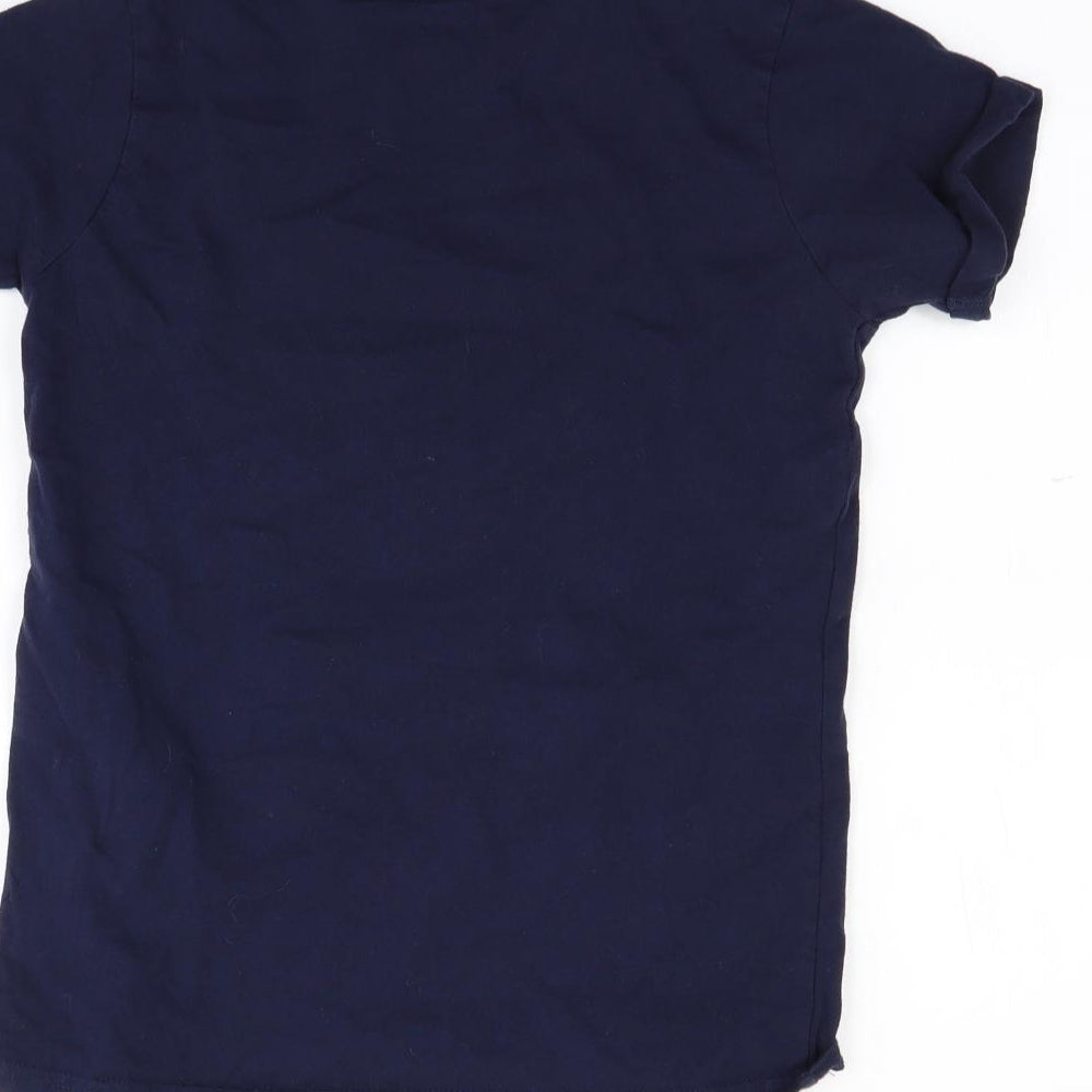 YD Girls Blue Basic T-Shirt Size 12 Years