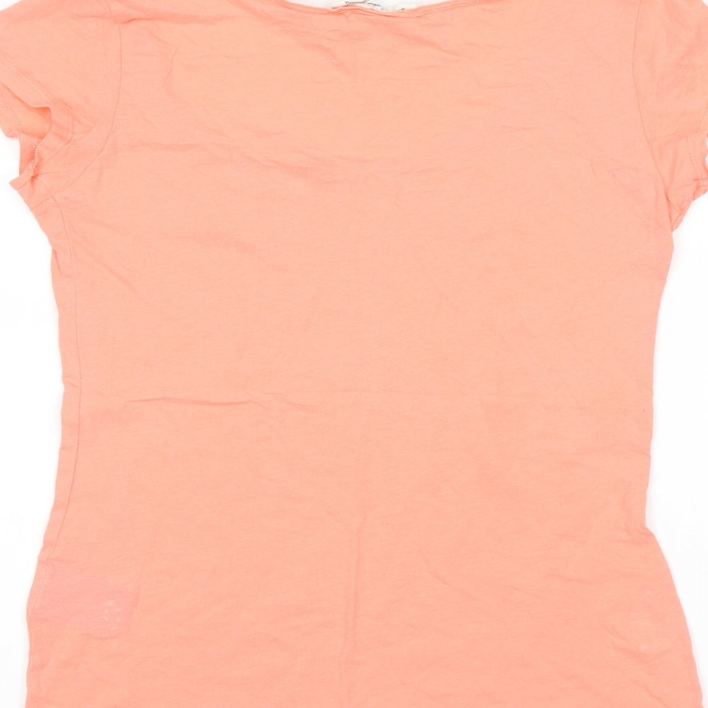 H&M Womens Pink Basic Blouse Size S