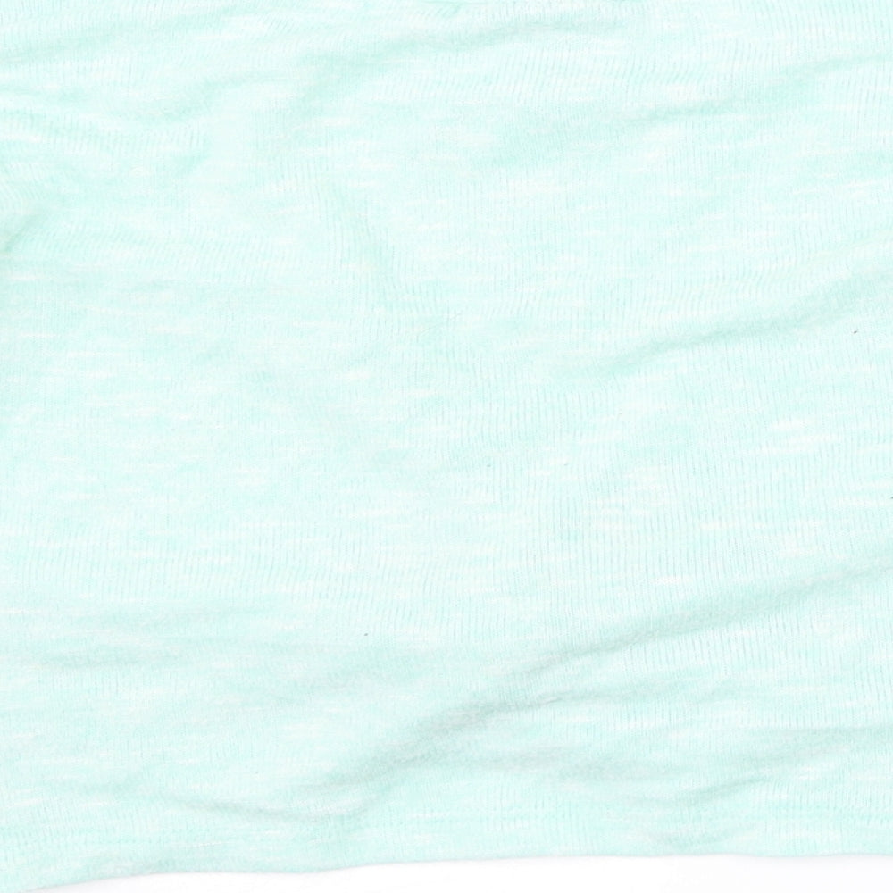Matalan Girls Blue Pullover Jumper Size 5 Years - Twist front
