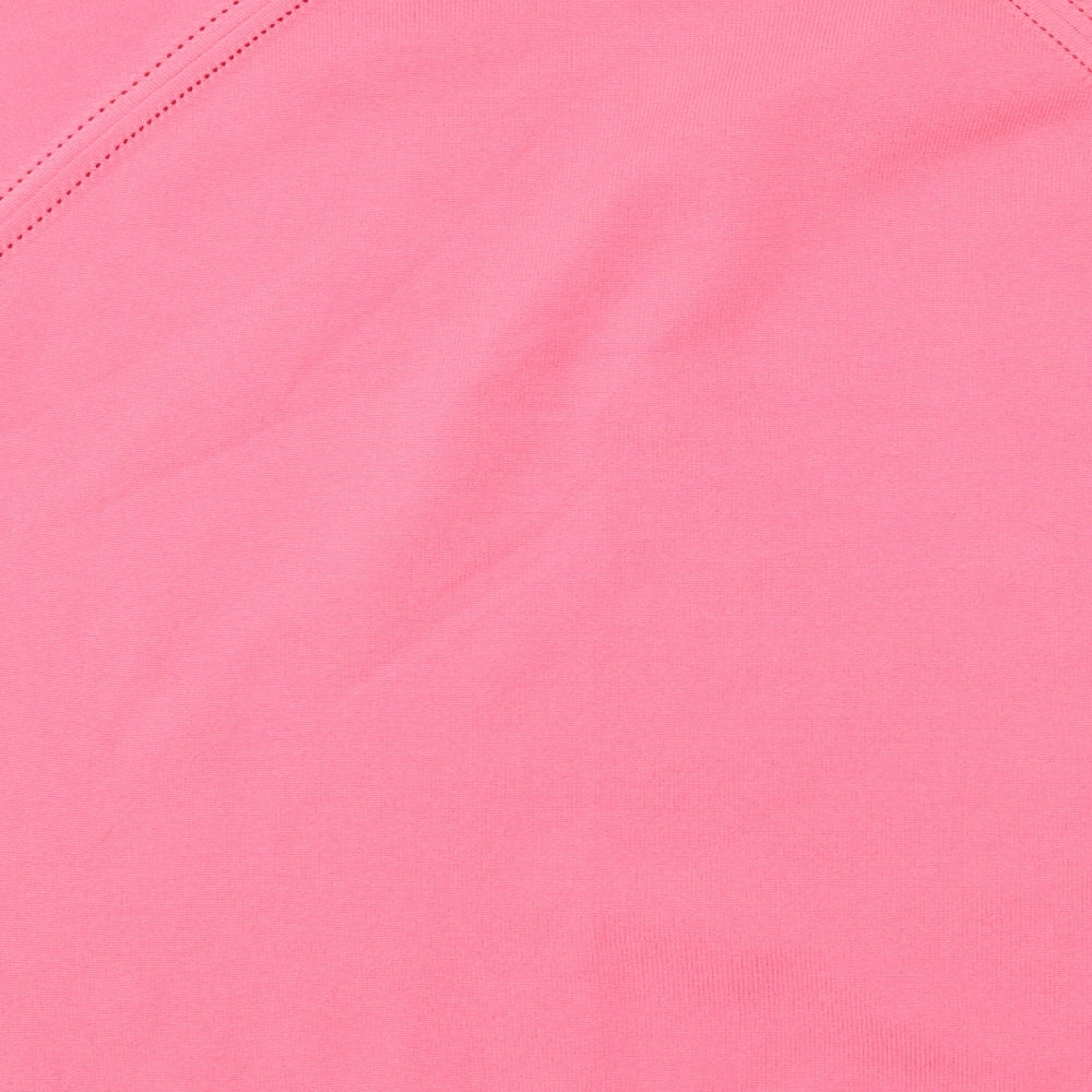 brettles Womens Pink Basic T-Shirt Size 14
