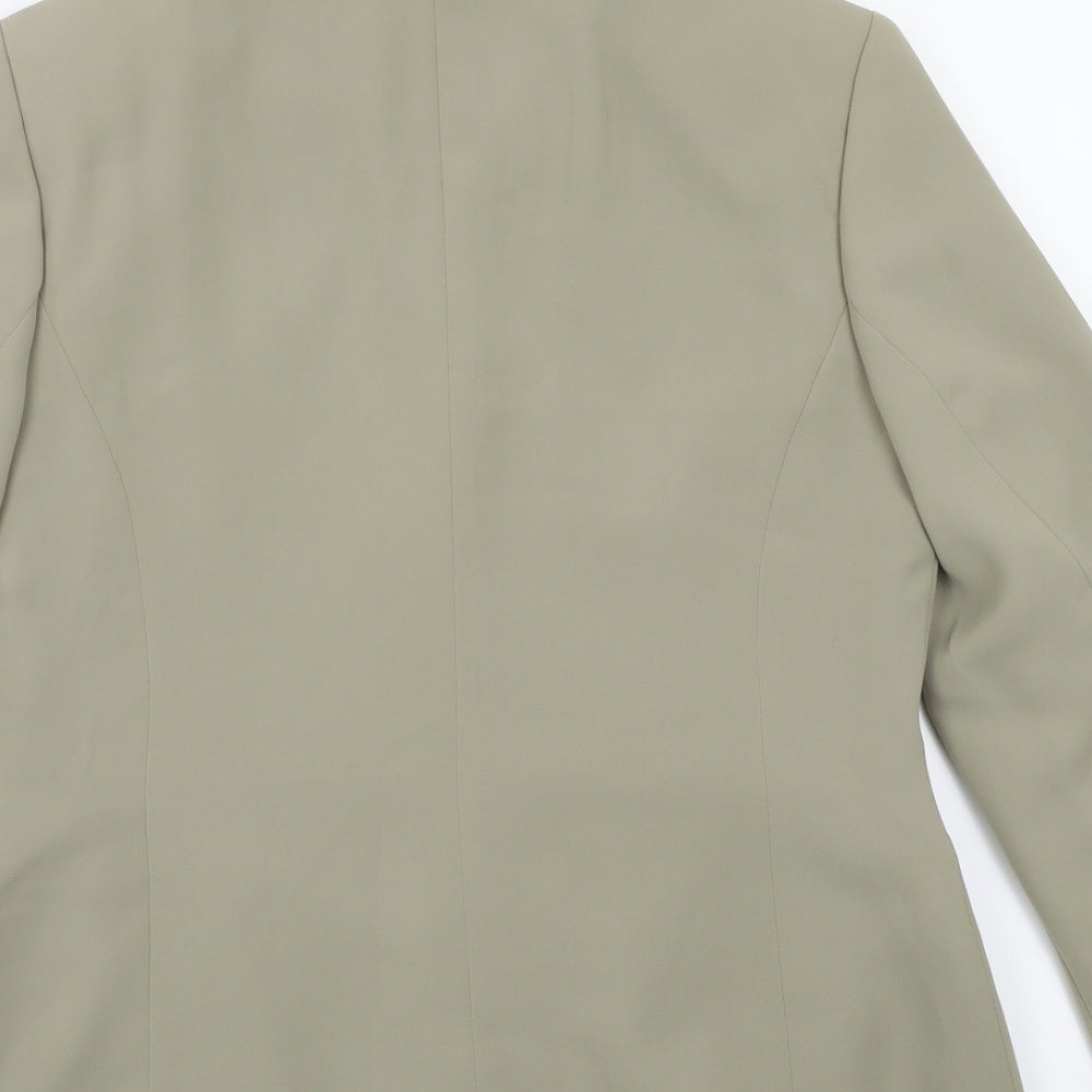 NAFNAF Womens Beige Jacket Blazer Size 40