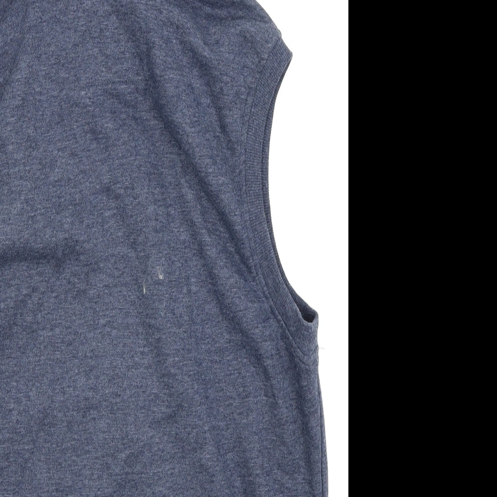 New Look Mens Blue Full Zip Jumper Size M