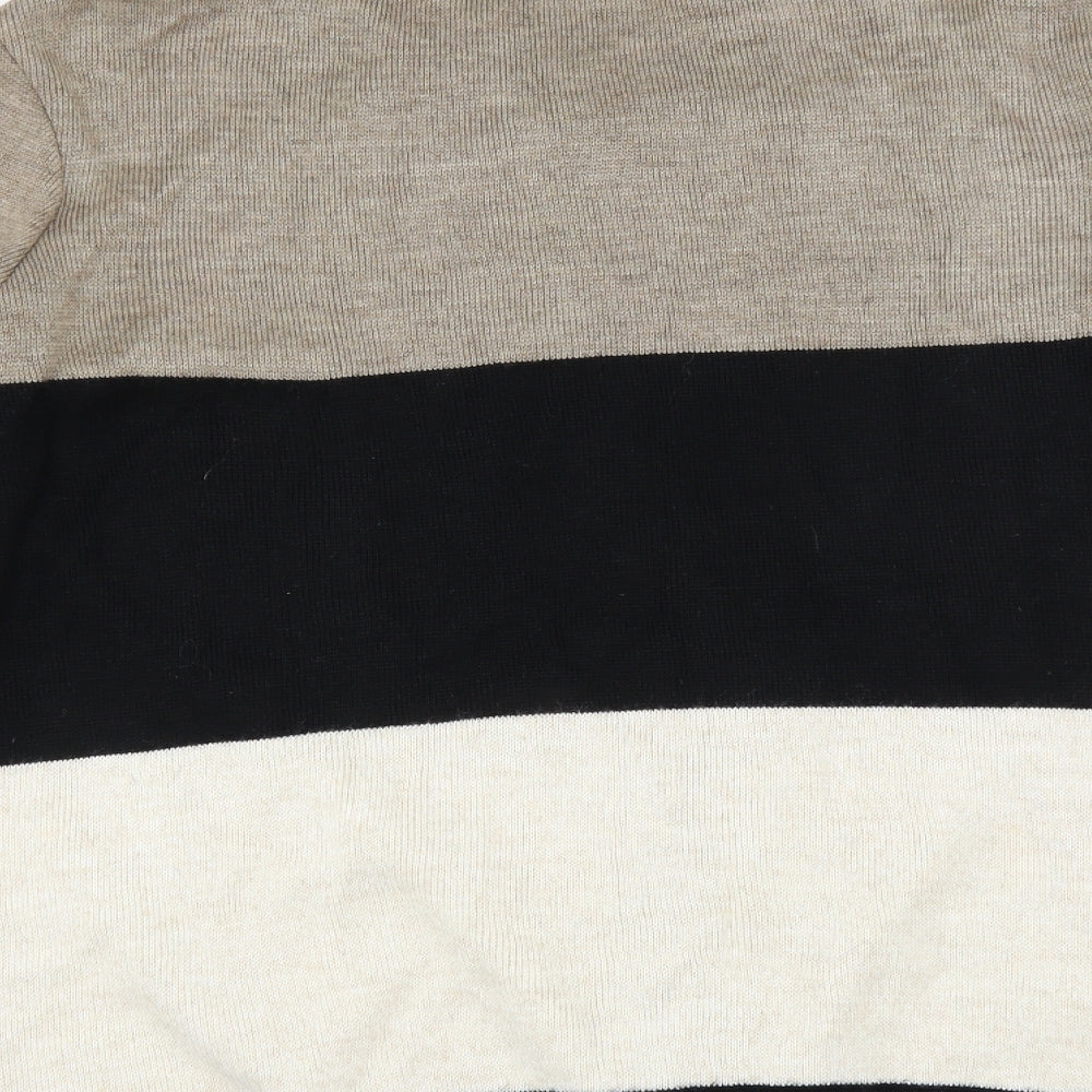 Brand and care label for George men’s black full zip jumper