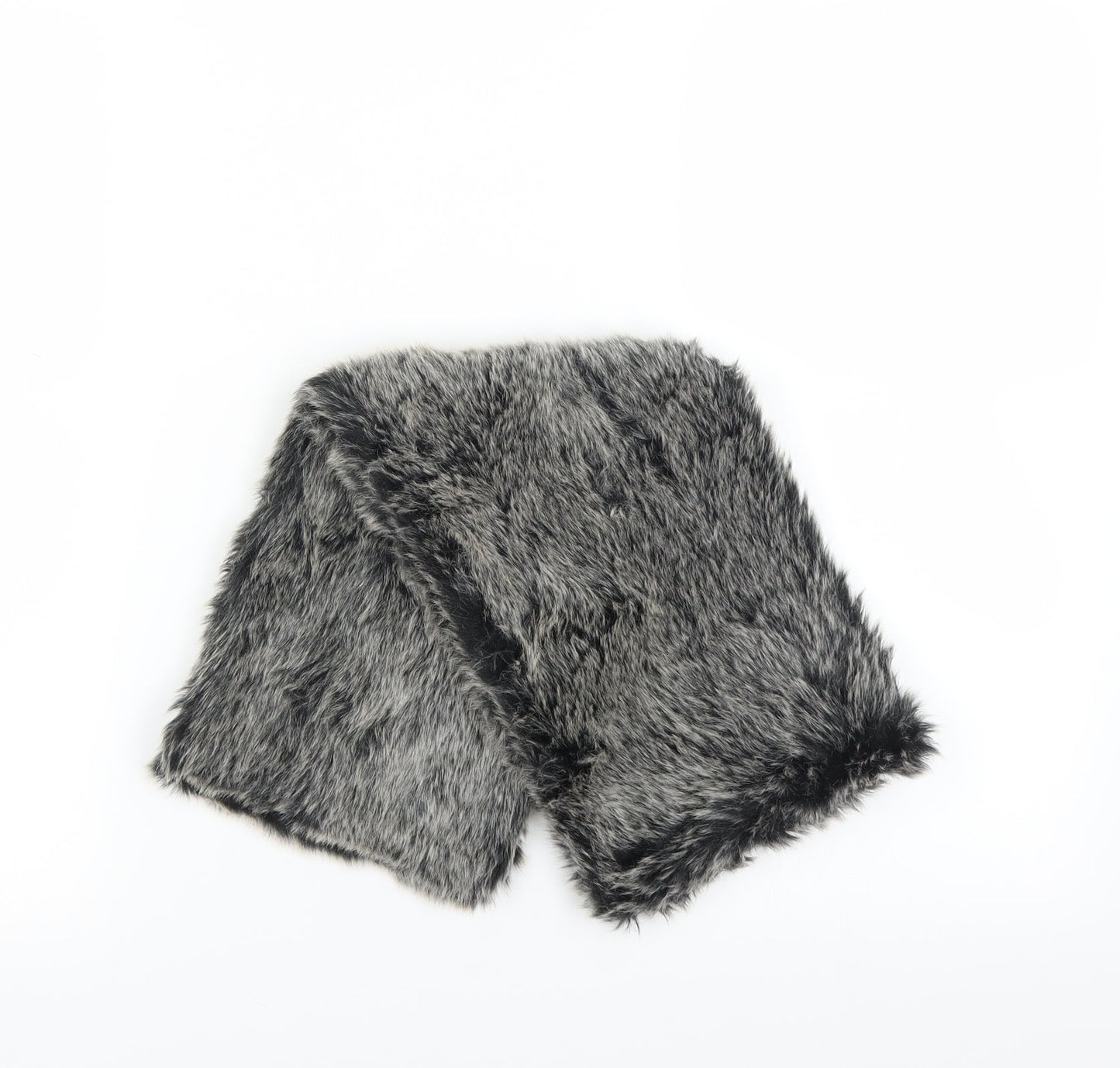 Totes Womens Grey Scarf - Faux fur