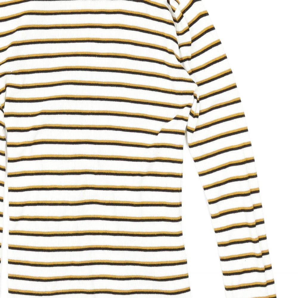 Primark Womens Multicoloured Striped Pullover Jumper Size 12