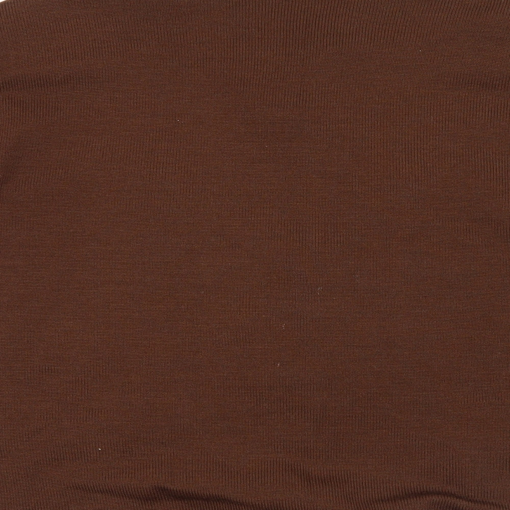 ara Womens Brown Knit Cardigan Jumper Size 12