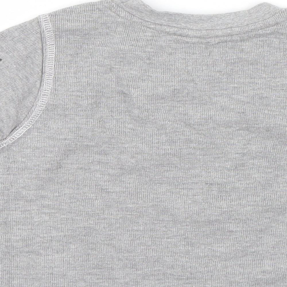 Timberland Boys Grey Knit Pullover Jumper Size 2 Years
