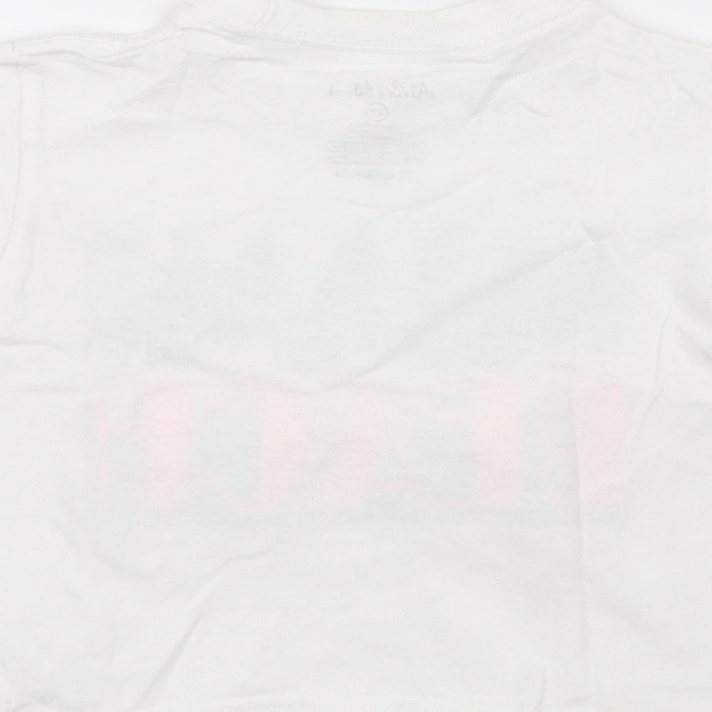 Alrin's Island Boys White Basic T-Shirt Size 2 Years