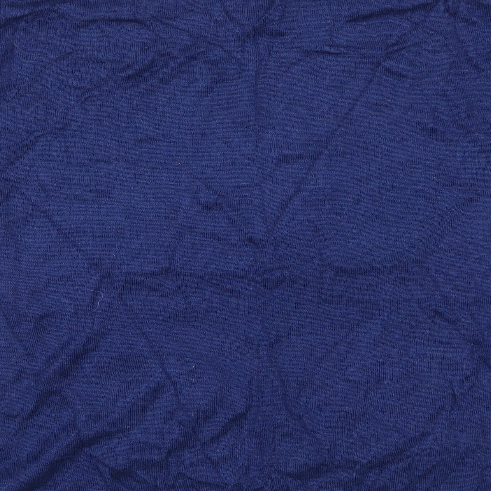 Soon Womens Blue Floral Pullover Jumper Size 18