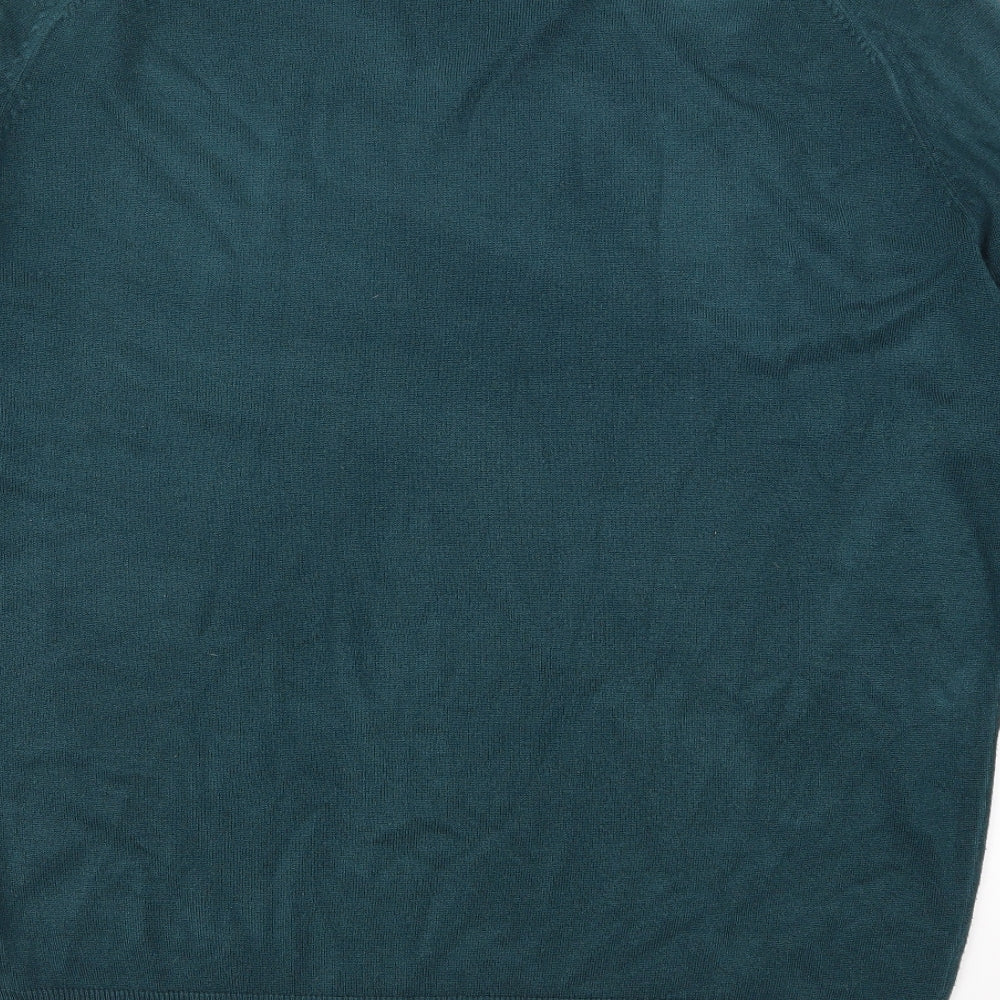 Twisted Soul Mens Blue Pullover Jumper Size XL