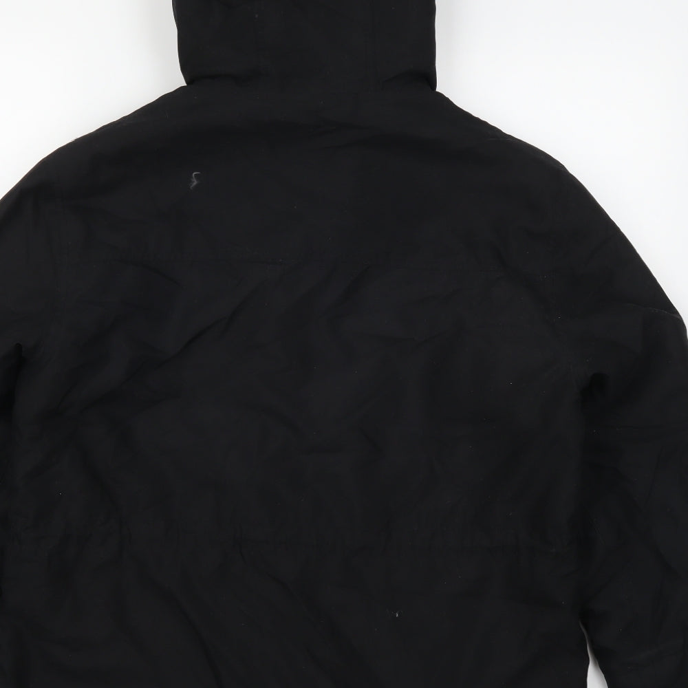 NEXT Womens Black Overcoat Coat Size 12