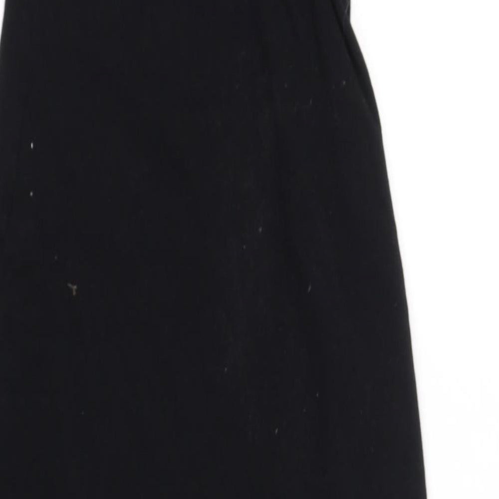 Boohoo Womens Black Fit & Flare Size 8