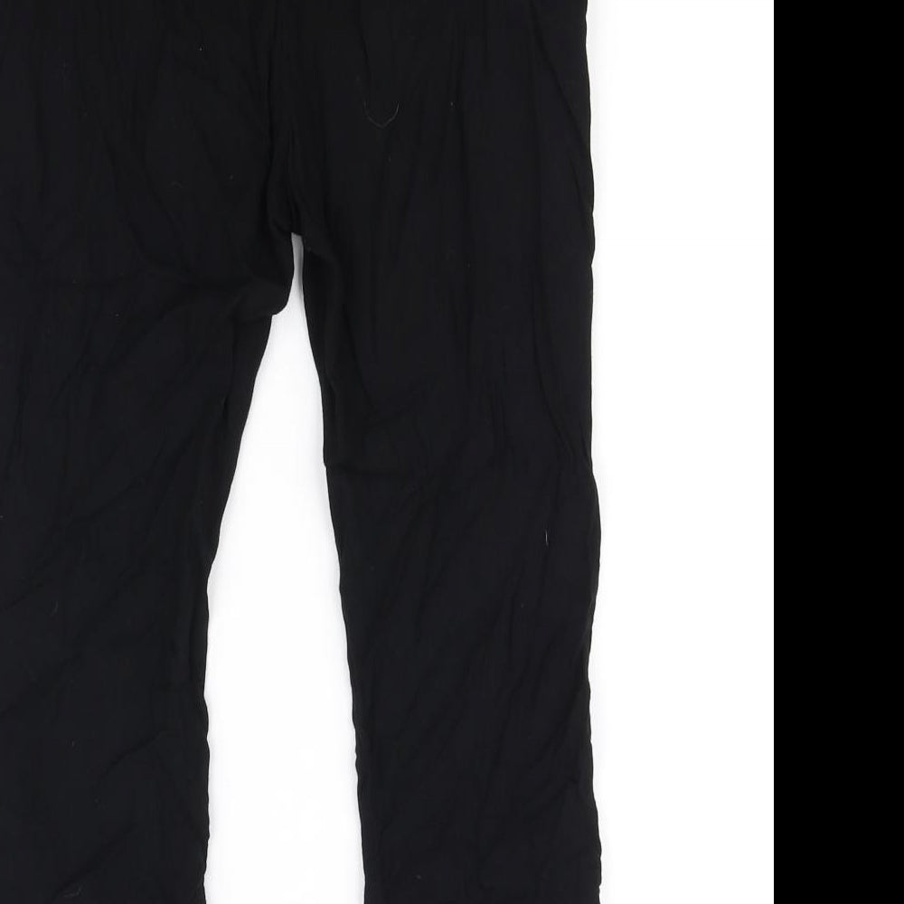 New Look Womens Black Jegging Trousers Size 10 L25 in