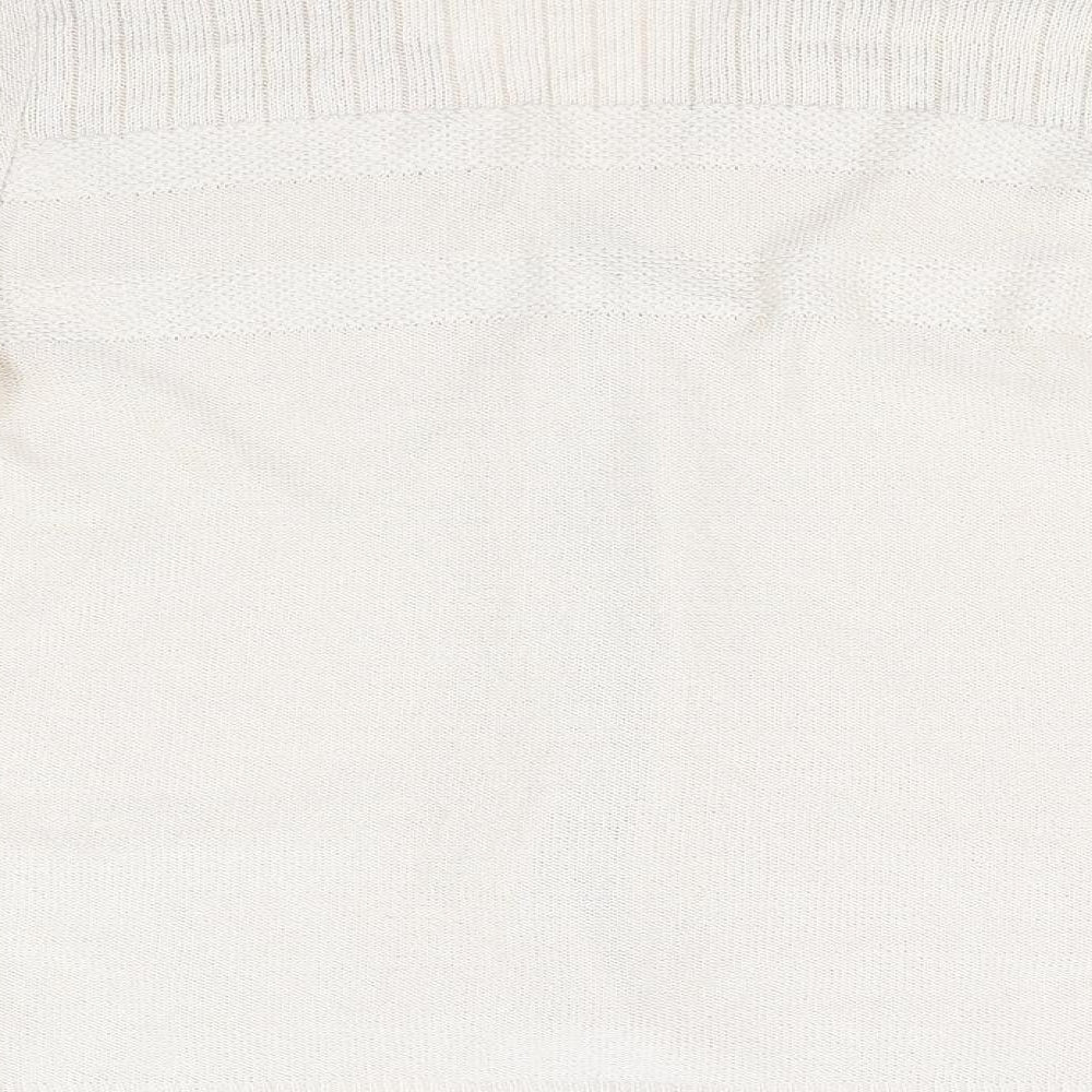 Keeno Womens Beige Pullover Jumper Size M