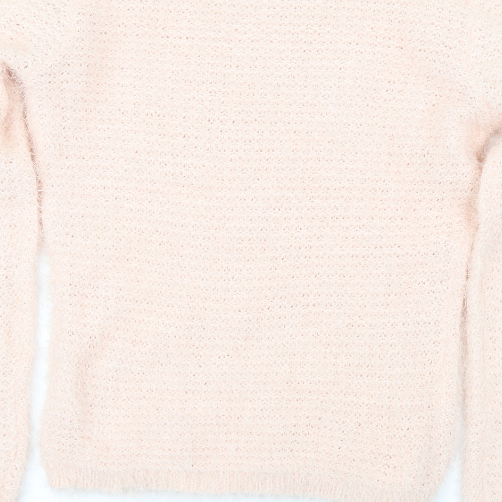Pepco Womens Pink Pullover Jumper Size M