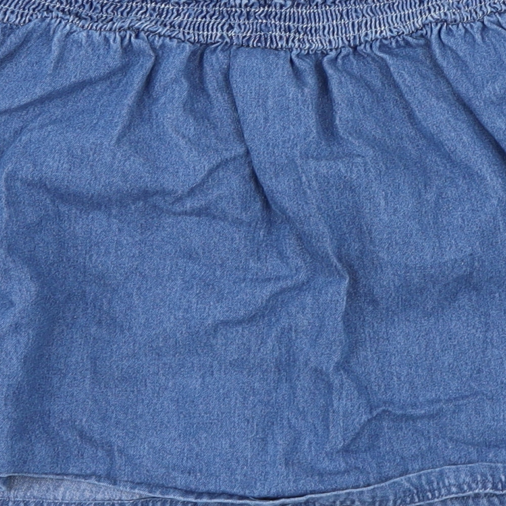 TU Girls Blue A-Line Skirt Size 10 Years