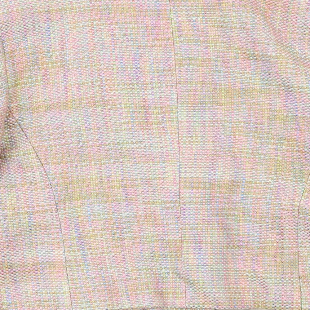 Oasis Womens Pink Jacket Coat Size 10