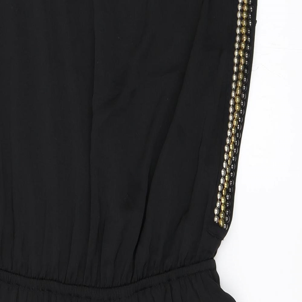 H&M Womens Black Skater Dress Size 36