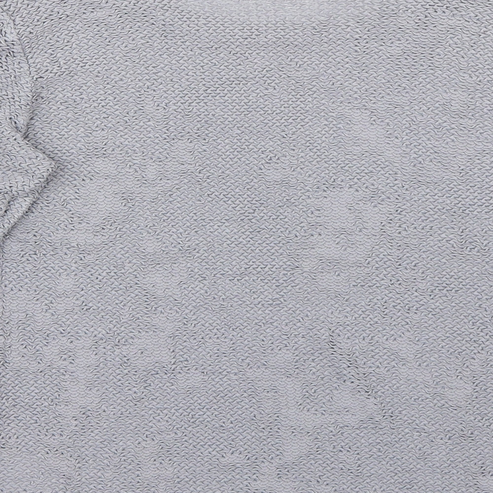 Wallis Womens Grey Basic T-Shirt Size 12