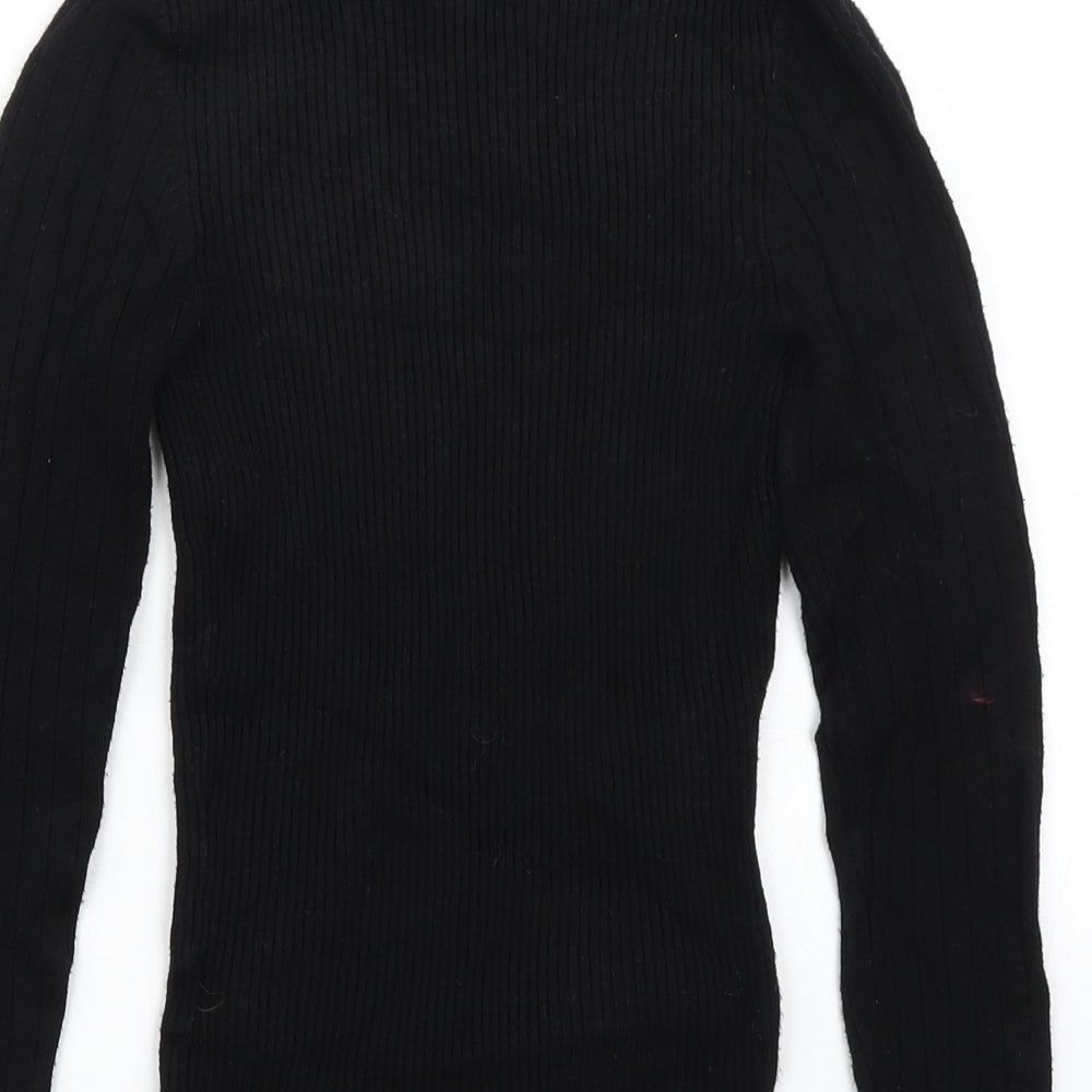 Newlook Womens Black Pullover Jumper Size 6
