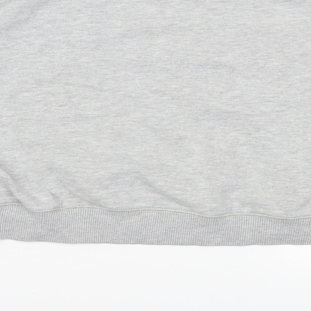 Miss Selfridge Womens Grey Pullover Sweatshirt Size 10
