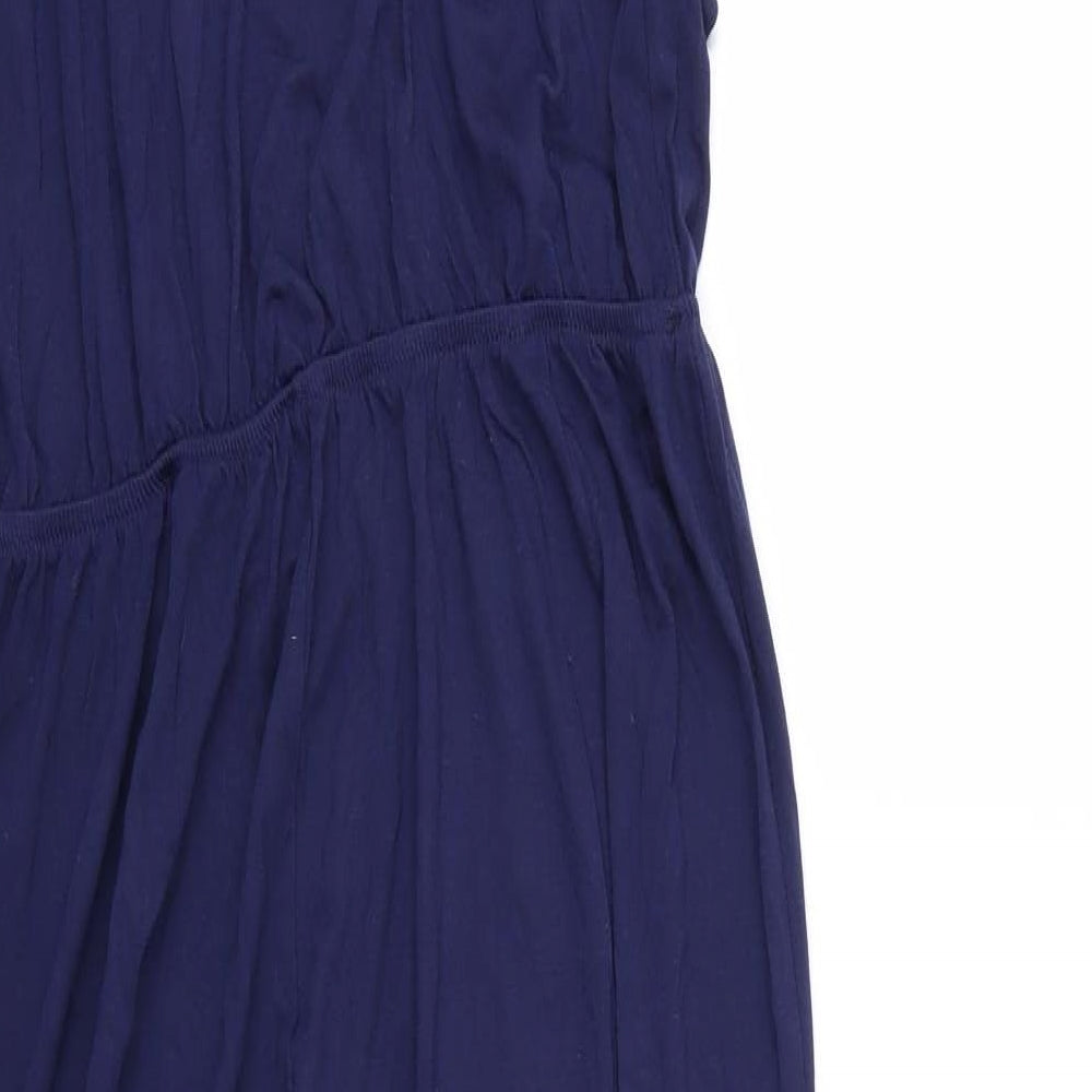 F&F Womens Blue Jersey One Piece Size 8