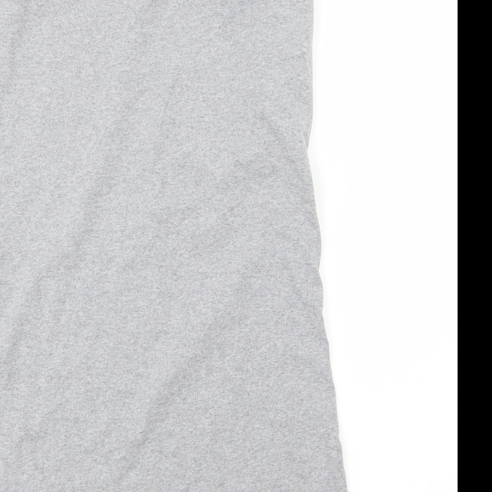 Cameo Rose Womens Grey Jersey Basic Tank Size S