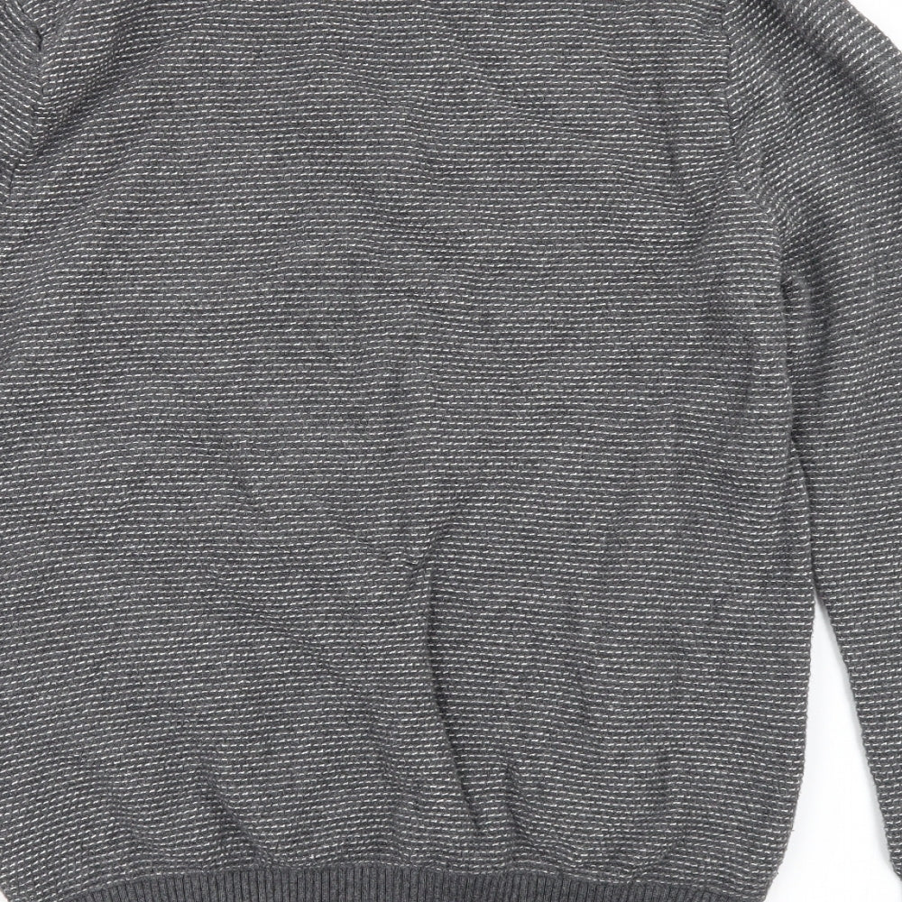 Primark Mens Grey Pullover Jumper Size XS
