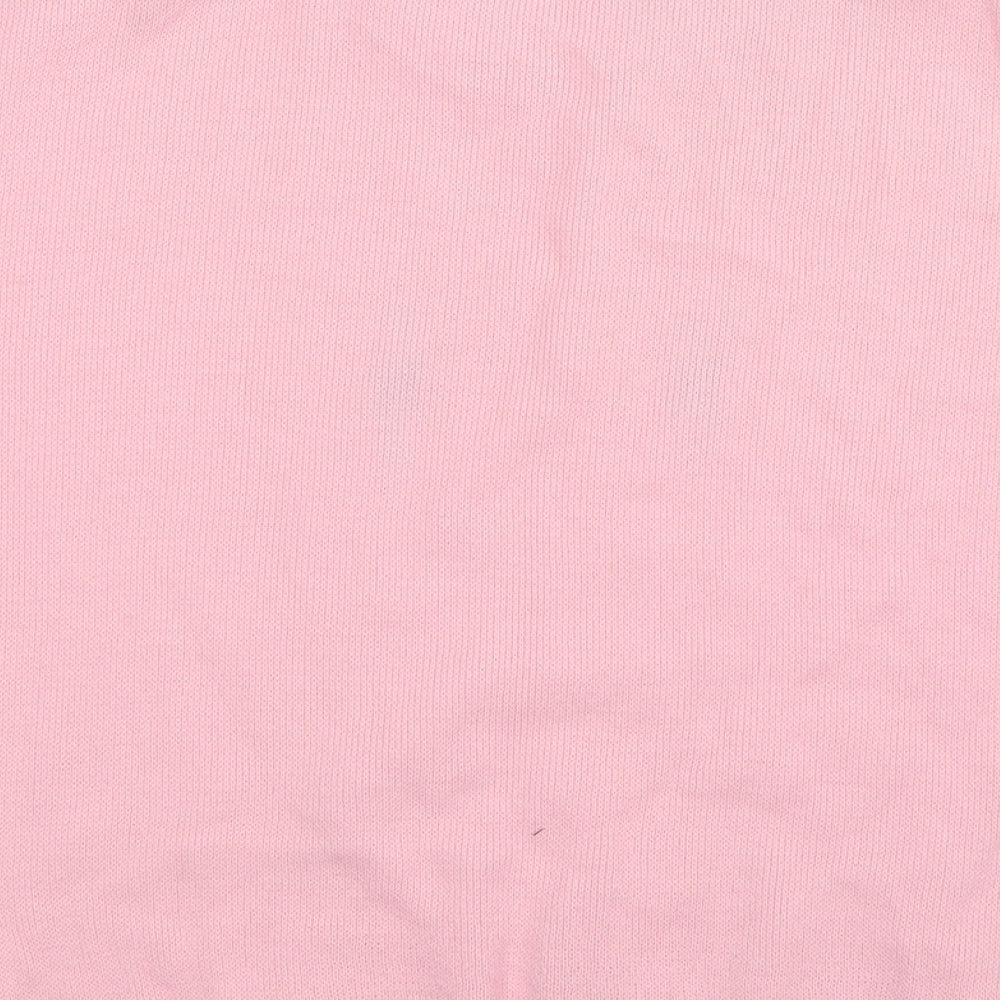 Merry Gold Womens Pink Knit Pullover Jumper Size L