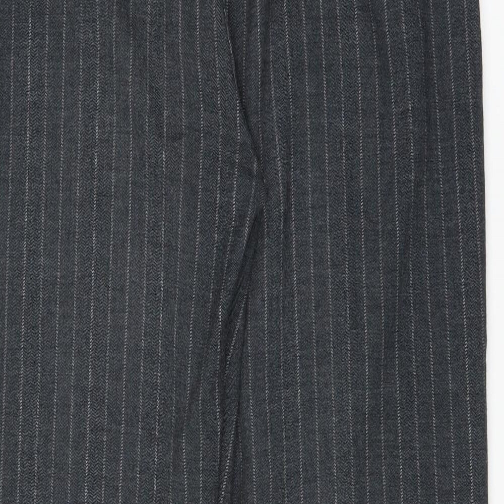 Outline Womens Grey Trousers Size 12 L27 in