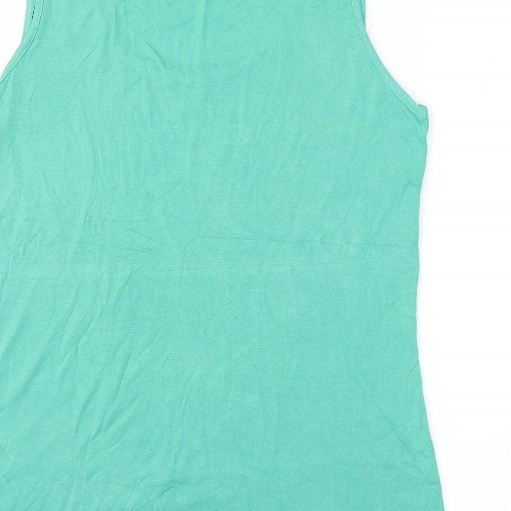 BENdeLISI Womens Green Basic Tank Size M
