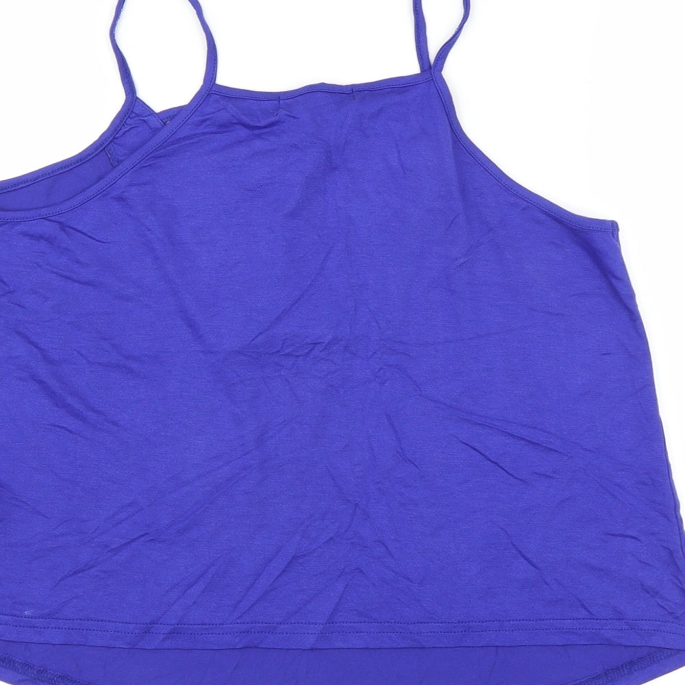 Atmosphere Womens Blue Basic Blouse Size 14