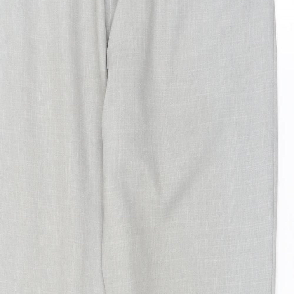 Wallis Womens Grey Trousers Size 12 L28 in