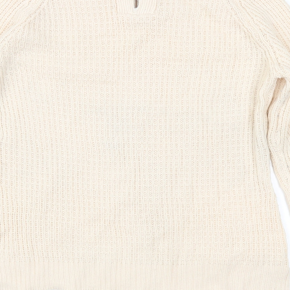Atmosphere Womens Beige Pullover Jumper Size 12
