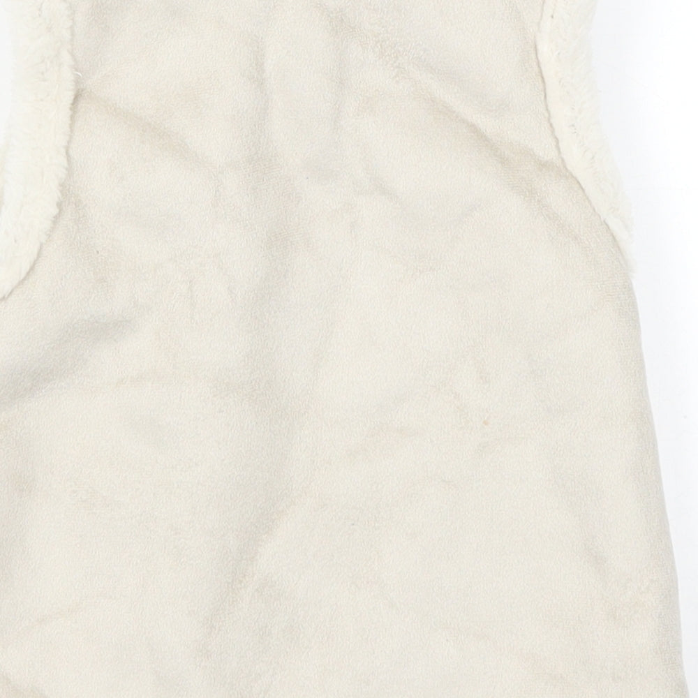 Maggie & Zoe Girls Grey Gilet Waistcoat Size 4 Years