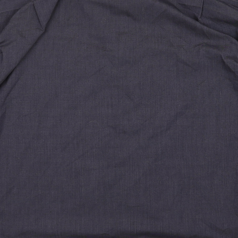F&F Mens Grey Button-Up Size M